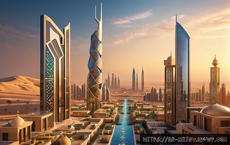 가상 부동산의 법적 이슈 - A sophisticated digital art scene depicting a futuristic virtual real estate marketplace set in a Mi...